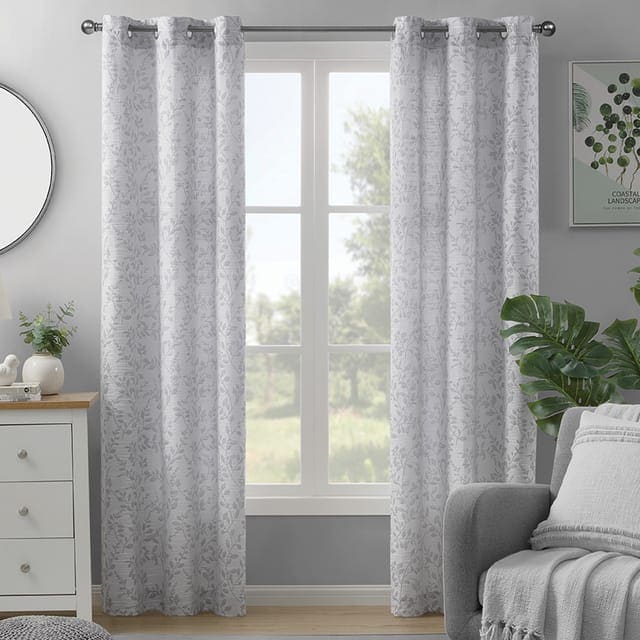 Carmel Leaves jacquard curtains
