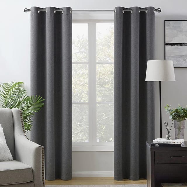 Chelsea curtains in grey
