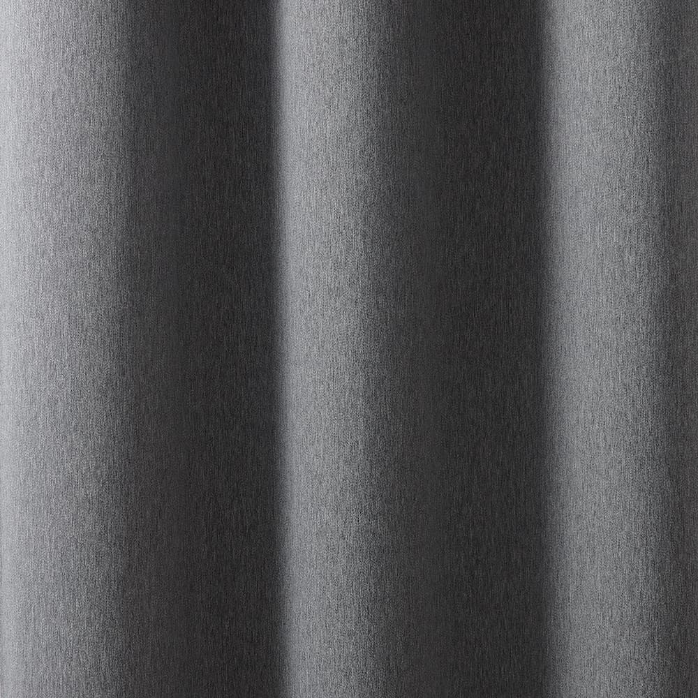 The folds of a Chelsea grey panel, close up