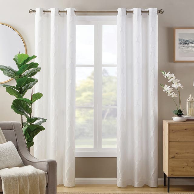 Luna Lattice curtains