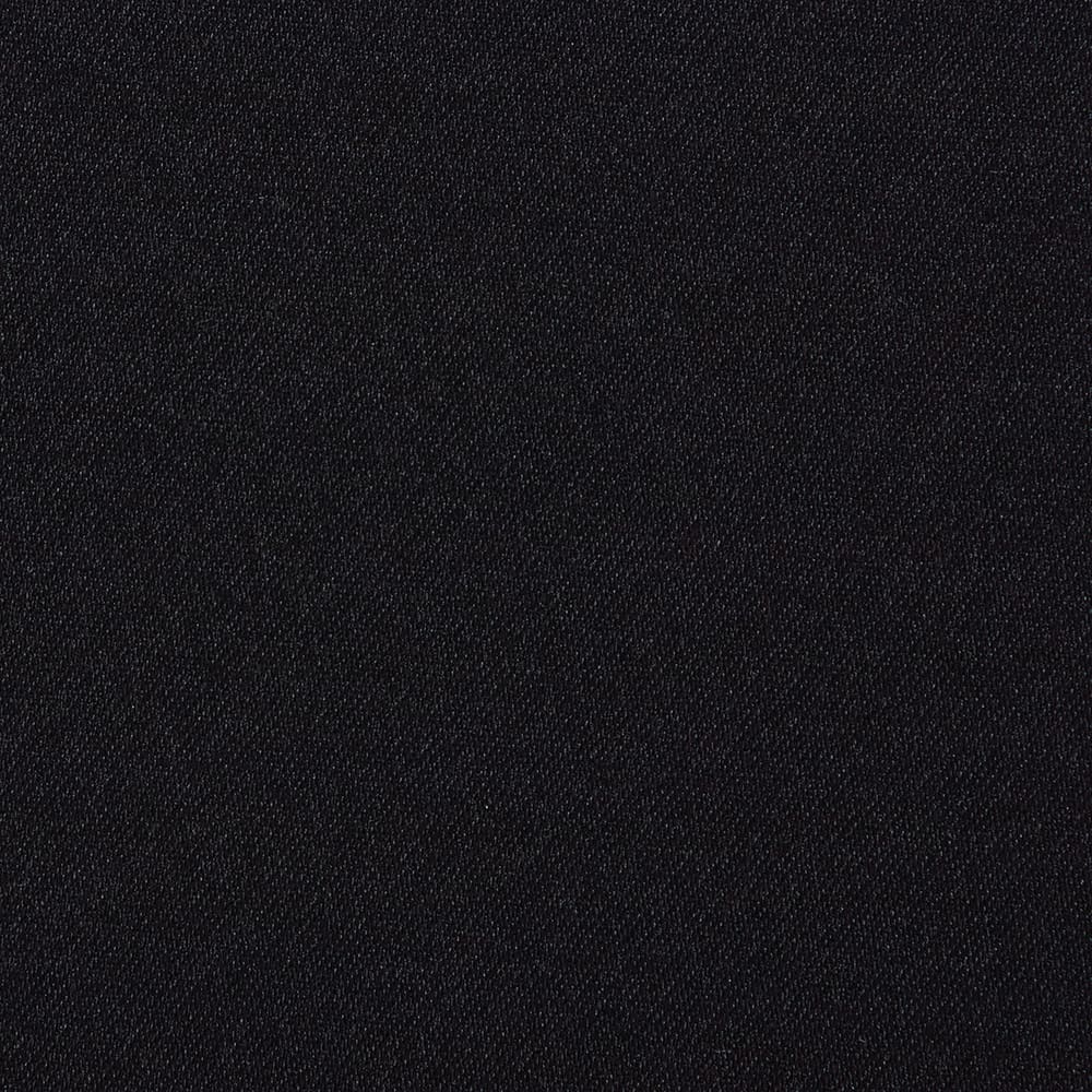 Flat close-up of the Savoy black fabric
